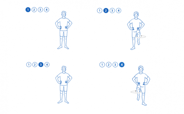 Asanas et exercices pour améliorer la mobilité des articulations du genou